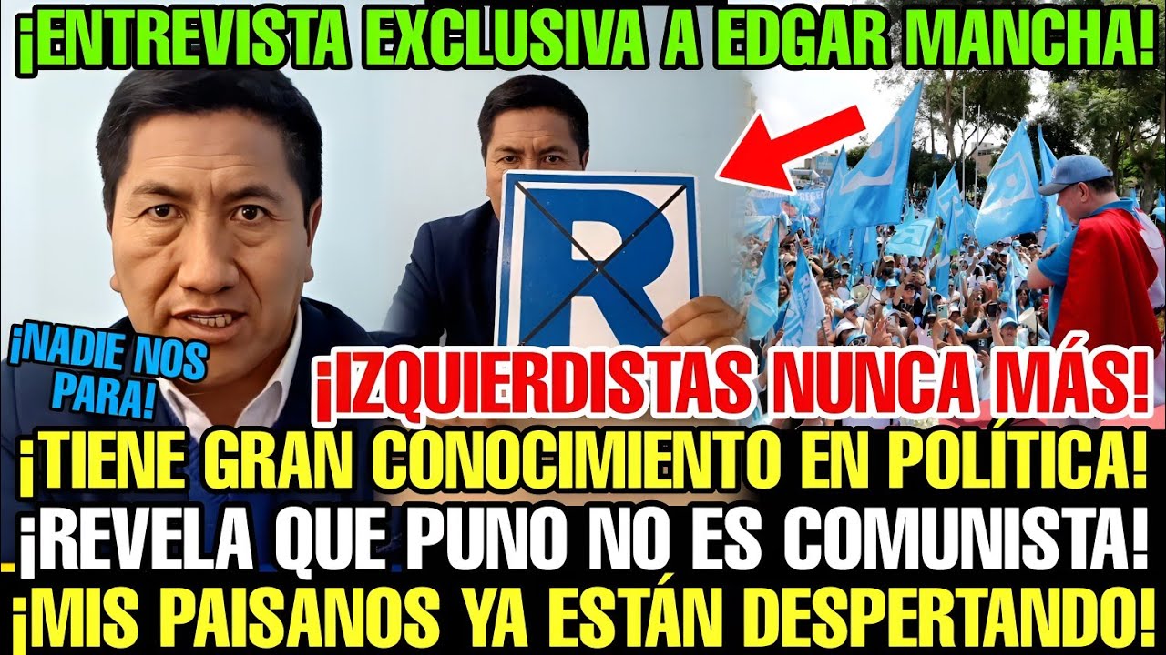 EDGAR MANCHA REVELA EN MEDIO DIGITAL PORQUÉ SE UNIÓ A PORKY Y DA CÁTEDRA DE POLÍTICA AL PERIODISTA