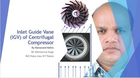 Inlet Guide Vane of Centrifugal Compressor