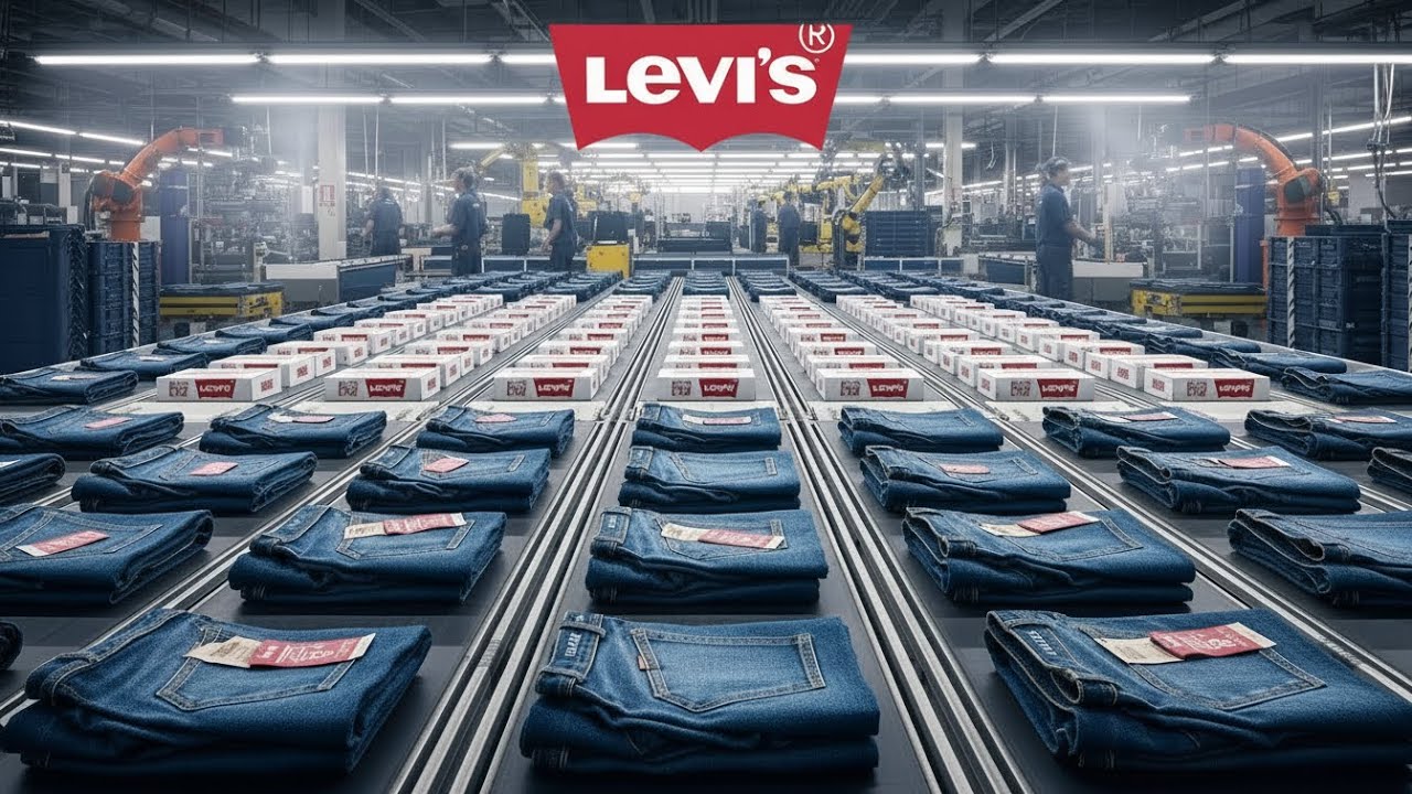The BEST Jeans Factory Tour You'll Ever See!