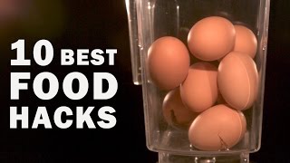 10 BEST FOOD HACKS (recompilation)