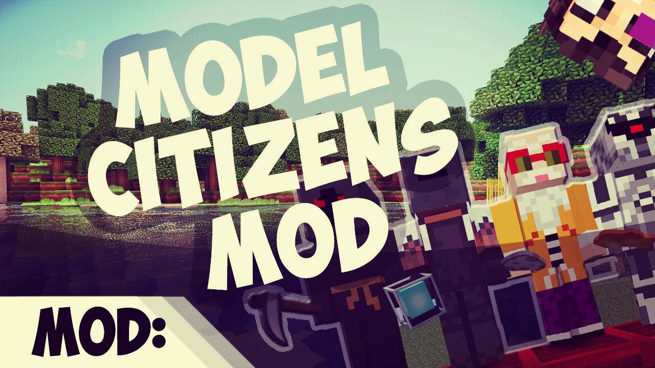 Model Citizens Mod Todos Los Youtubers 1.7.10 Minecraft YouTube