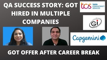 QA Success story| How to Get Job In Testing