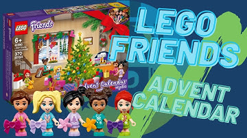 LEGO Friends Advent Calendar 2021 Unboxing | The Upside Down Robot