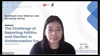 Webinar: The Challenge of Reporting Politics and Election in Disinformation Era