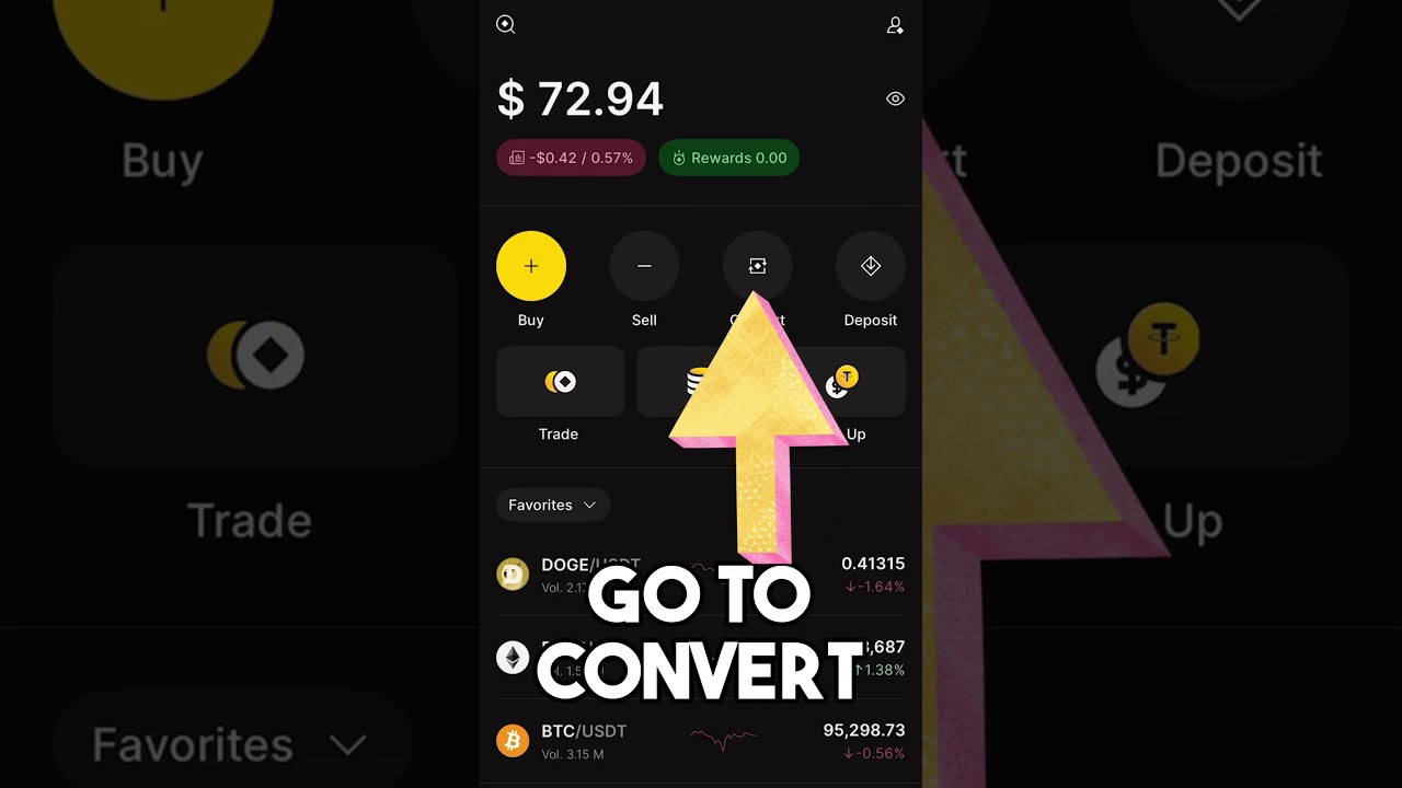 How To Convert BTC To BNB On Binance US - Step-by-Step Guide - YouTube