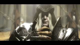 : Warcraft 3.      . Rise of Arthas after taking Frostmourne