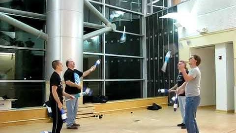 Tropical Storm (revisited): Juggling Passing Pattern