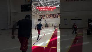 Alijah Arenas “running” USC’s beep test 🤣 #collegebasketball