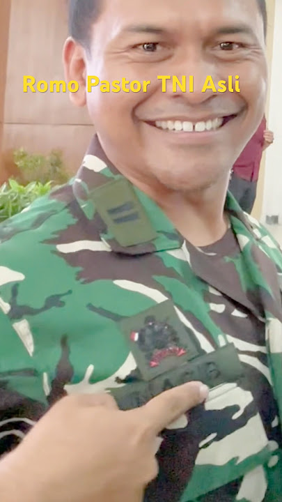 Romo Pastor Lettu P. Nasib S., Pr- TNI AU Asli #renunganharianbagus #shortvideo