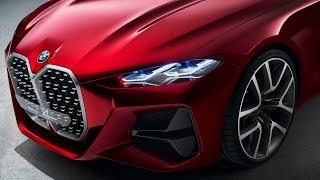First Video BMW Concept 4 Series - The Largest Grille Ever