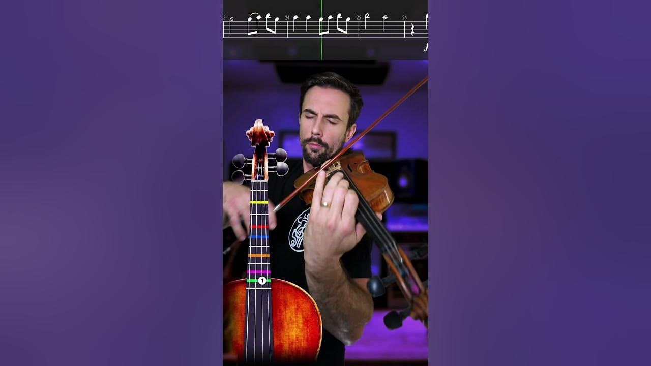 🎻 Por Una Cabeza - Carlos Gardel Tutorial with Sheet Music and Violin Tabs 🤘