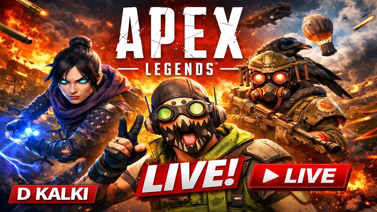 APEX LEGENDS || Live Stream || D. KALKI