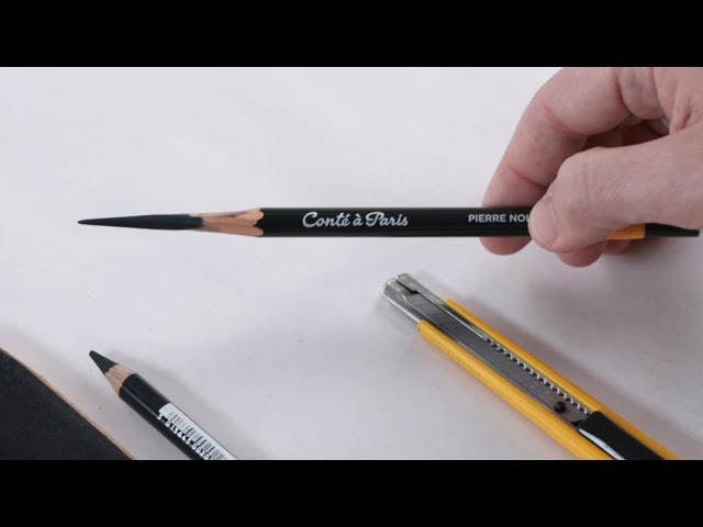 How to Sharpen Charcoal Pencils - Faber-Castell 