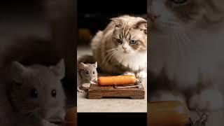 Shocking! The cat sets a trap and waits in silence