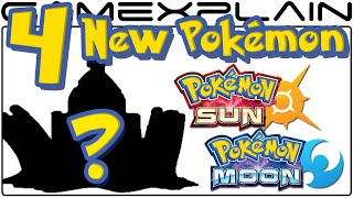Pokémon Sun & Moon - 4 NEW Pokémon & 2 Alola Forms + New Evil Team Details Revealed in Corocoro Resimi
