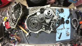 Chevy Spark, Manual Transmission partial tear down (time laps)