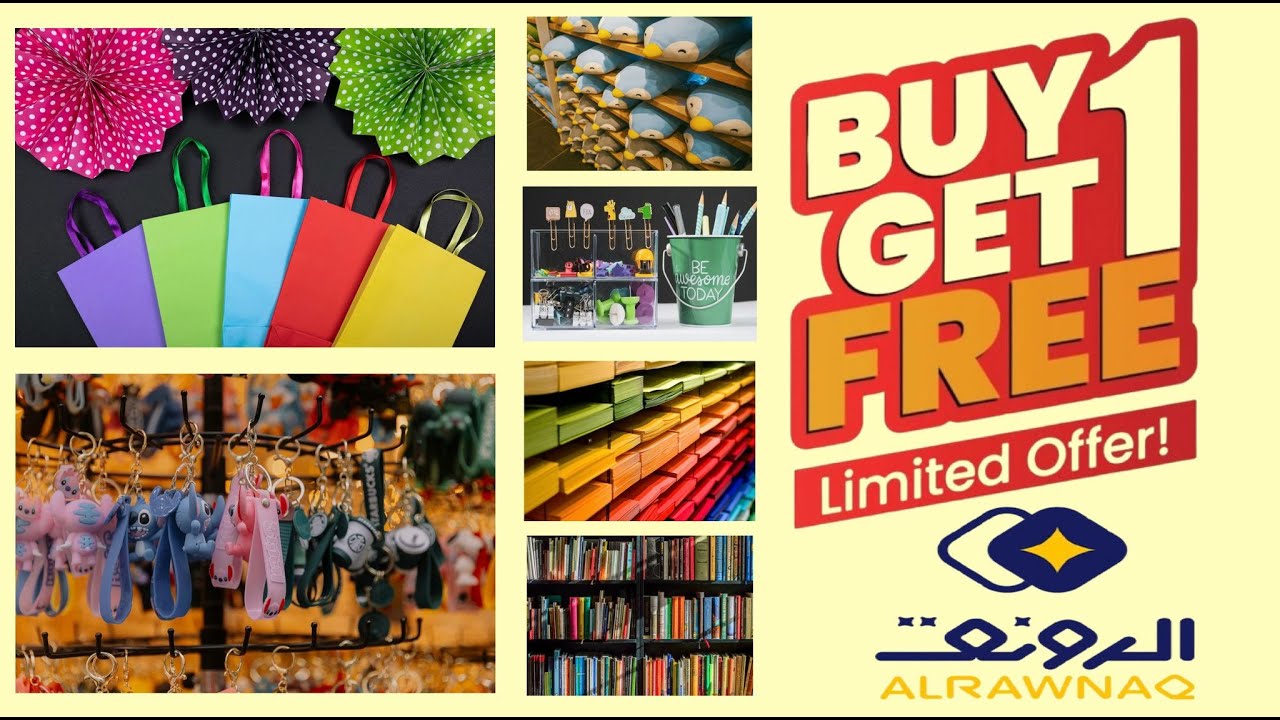 Exploring Al Rawnaq Airport Road: Buy 1 Get 1 Free Offer in Qatar - YouTube