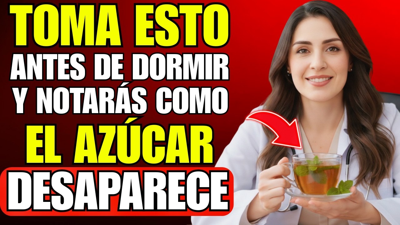 El Té NOCTURNO Que Baja Tu AZÚCAR Mientras Duermes (La Fórmula De 7 Noches Del Dra. Elena Vega).
