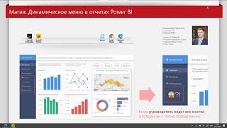 Динамическое меню в отчетах Power BI