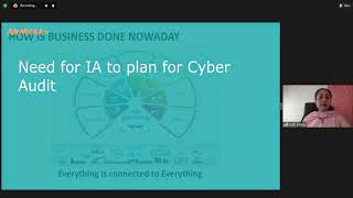 Webinar on “INTERNAL AUDIT OF CYBER SECURITY” - 05072023