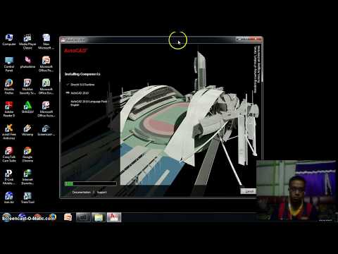 cara instal auto cad 2010 allanks tomakarra