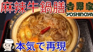 麻辣牛鍋膳♪ ～本気シリーズ㉘～　Beef Hot Pot with Mala soup♪