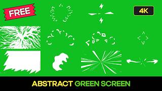 Celebrity Abstract Elements Green Screen (Get Template) #greenscreen #vfx #aftereffects #animation #shapes Wealth