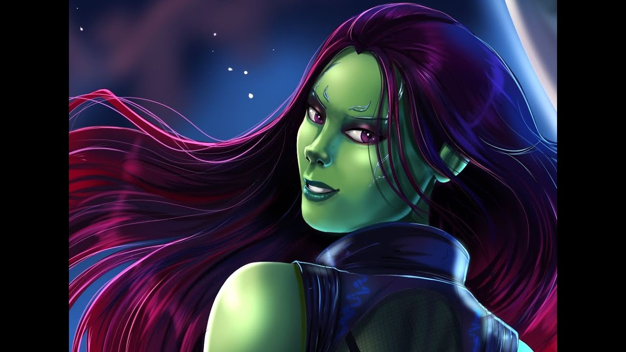 Gamora from Guardians of the Galaxy - YouTube.