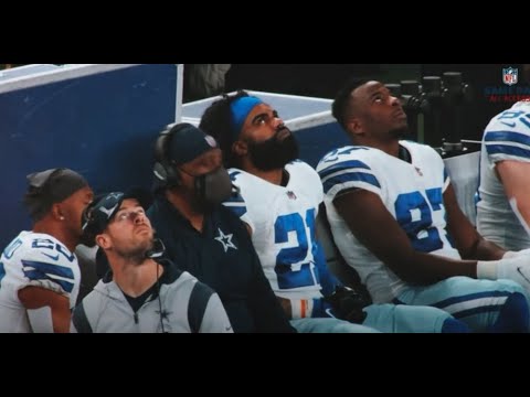Hilarious clip of Cowboys Zeke Elliotts reaction to the famous Deebo Samuel play for the 49ers 