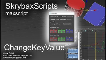 SkrybaxScripts: ChangeKeyValue (maxscript)