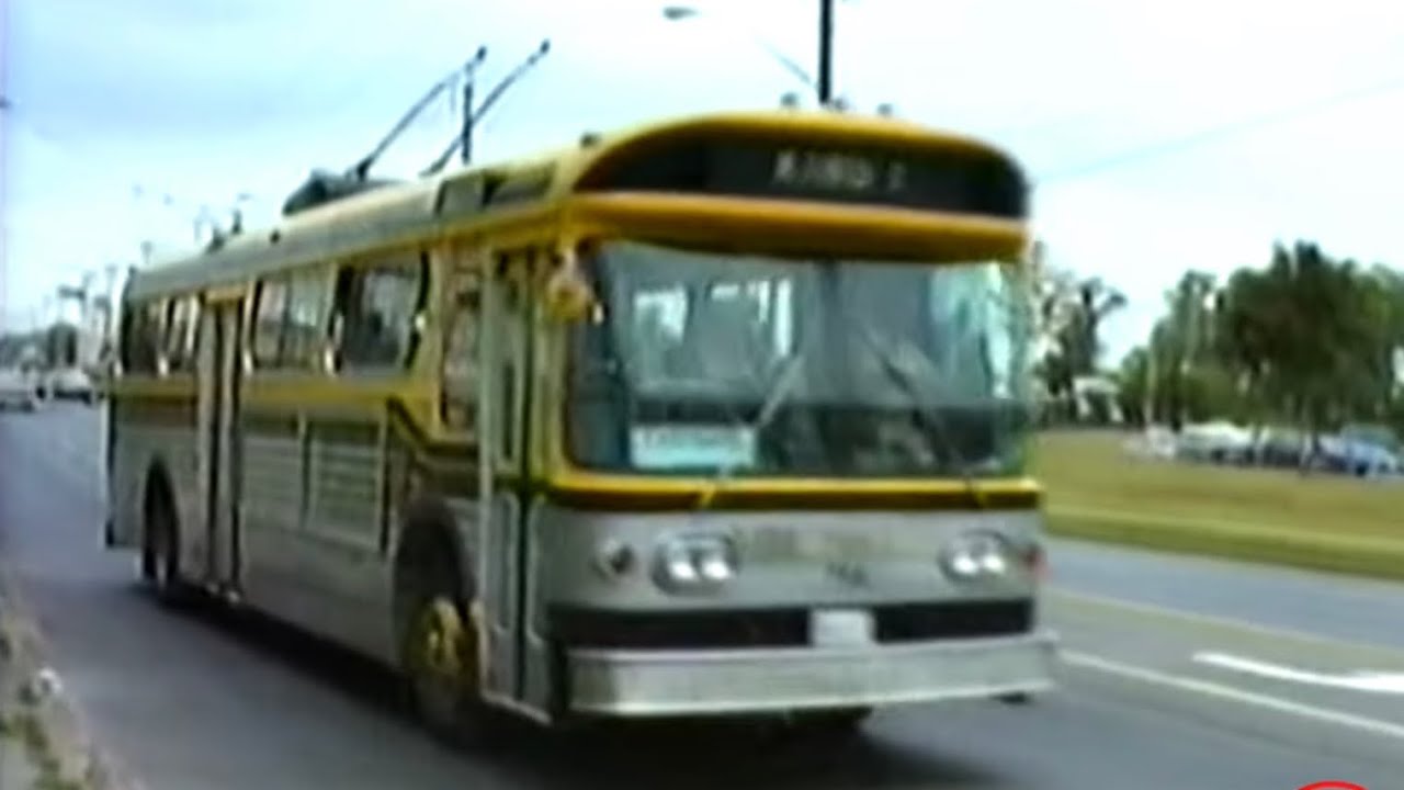 Троллейбусы Гамильтона, Онтарио, 1986 год, железная дорога Гамильтон-стрит