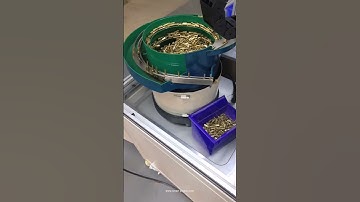 Air nozzle needle part vibration sorting bowl vibrating sorter disc plate machine