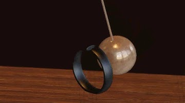 Animated Swinging pendulum.