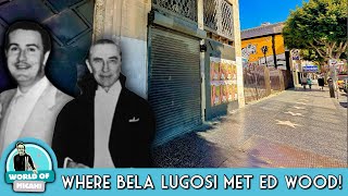 Where Bela Lugosi met ED Wood! Final Apartments and Belas Favorite Hollywood Cigar Shop