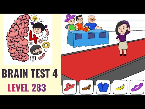 🧠 Brain Test 4 Level 283 | Judy must impress the fashion contest judges | Walkthrough