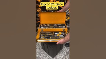 Ingco Tool box 132piece #toolbox#tools #automobile #car #household #repairs #handtools #ingco #viral