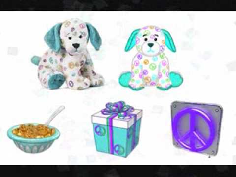 peace puppy webkinz