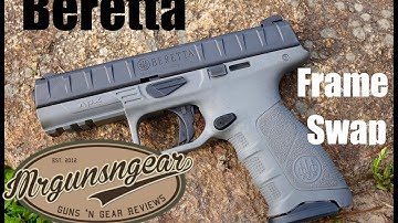 How To Change The Frame & Backstrap On A Beretta APX Pistol (HD)