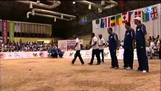 Finale Championnat Du Monde Petanque 2010 Madagascar Vs France Part1