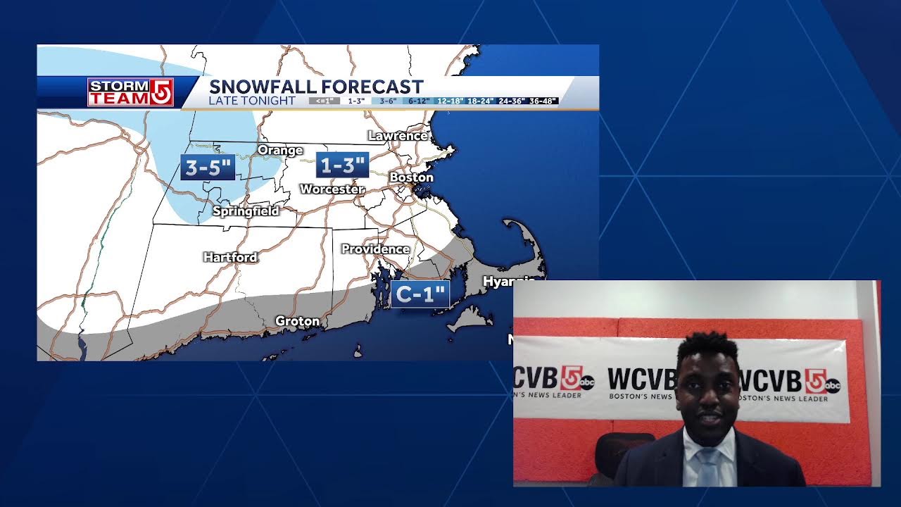 Snow Moves In Tonight