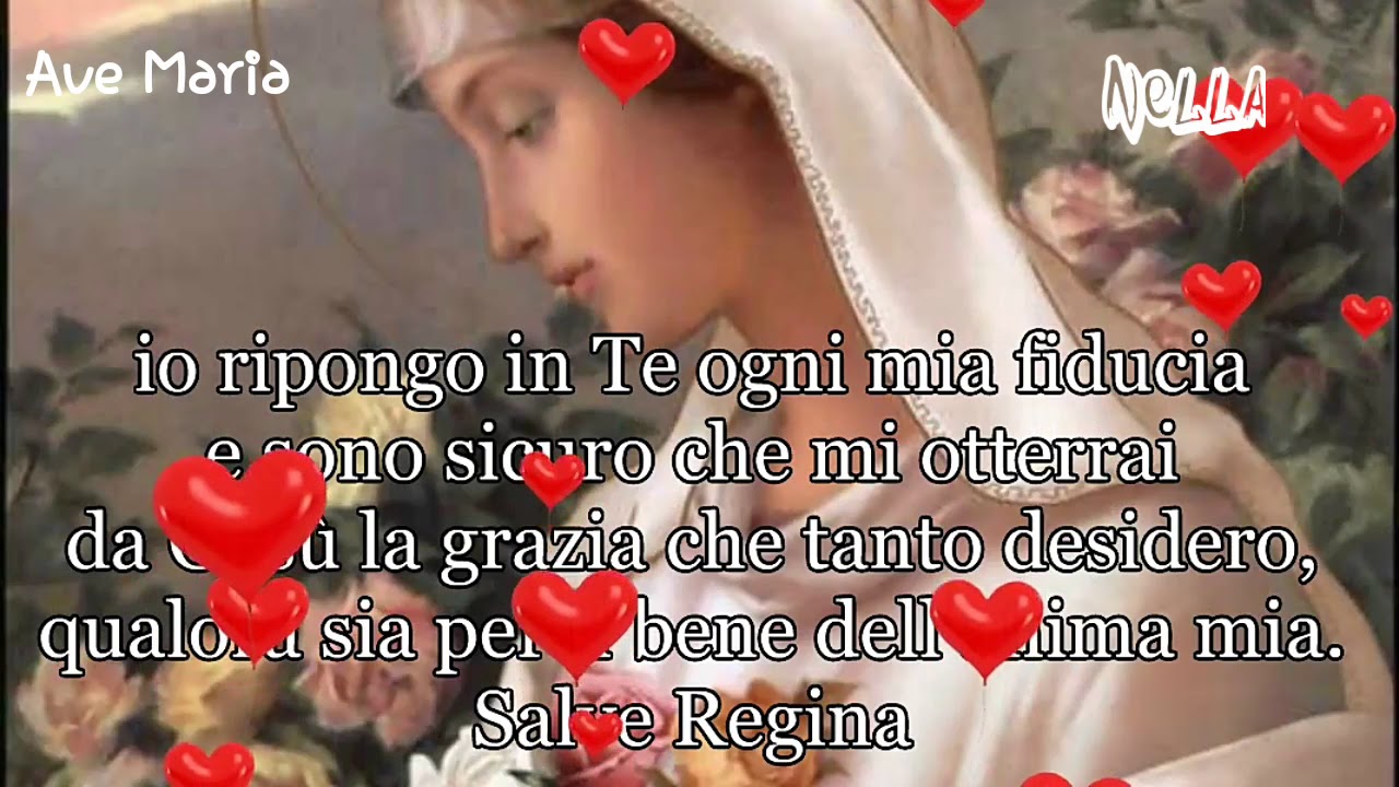 Maggio mese dedicato a Maria....supplica alla madonna per chiedere una