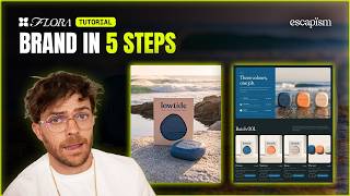 How I Built a Brand With AI in 5 Steps (Claude Design   FLORA AI Tutorial)