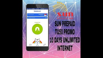 SUN TU50 PROMO USING TUNNELCAT VPN TUTORIAL
