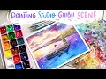 PAINTING STUDIO GHIBLI SCENE ⎟HIMI GOUACHE ⎟Marnie