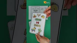 Cinco De Mayo Cut and Paste Activity Worksheet