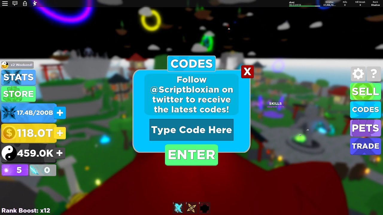 Ninja Legends Light Karma Codes