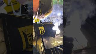I mean, no ragrets right?#weldernation #weld #welding #bluecollar #noragrets #stickwelding #cordless