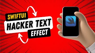 Hacker Text Effect - SwiftUI - iOS 16 & iOS 17 screenshot 3