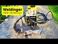 Erste Schritte mit Fülldraht! |Weldinger MEW 180 Mini syn im Test!