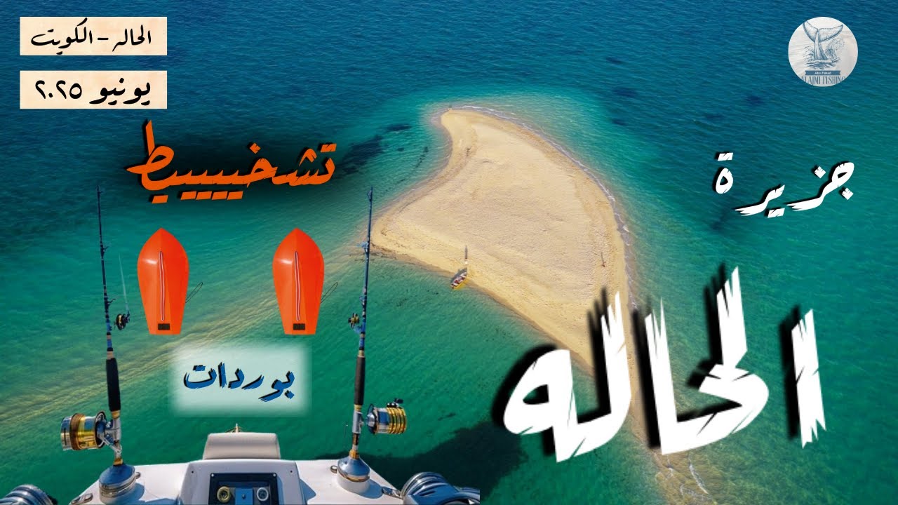 🎣​ تشخيط جزيرة الحاله , وتصوير تحت الماي مباشر ‼️